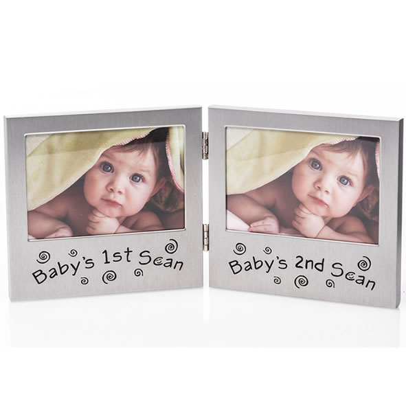 Baby Scans 1st and 2nd Dual Frame