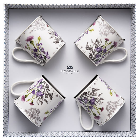 White Thistle Mug Gift Set (4)