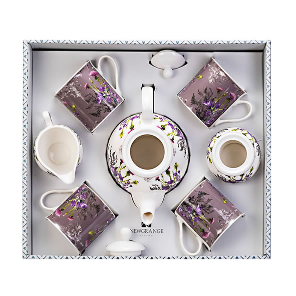 Purple Thistle Tea Gift Set, 7 piece